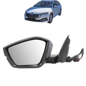 Oglinda Stanga SKODA OCTAVIA IV Combi (NX5, PV5) din 2019 - 2024, Auto, Reglaj electric, Completa - Img 2