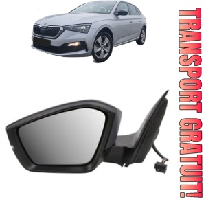 Oglinda Stanga SKODA SCALA din 2018, Auto, Reglaj electric, Completa
