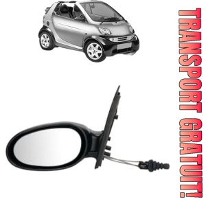 Oglinda Stanga SMART CABRIO (450) din 2000 - 2004, Auto, Reglaj mecanic, Completa