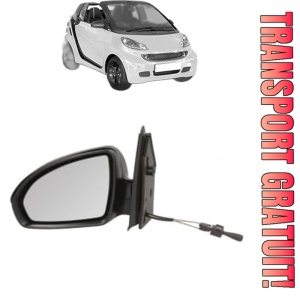 Oglinda Stanga SMART FORTWO Cabrio (451) din 2007 - 2013, Auto, Reglaj mecanic, Completa