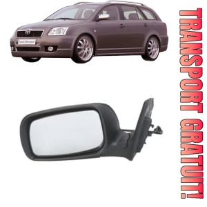 Oglinda Stanga TOYOTA AVENSIS Estate (_T25_) din 2003 - 2008, Auto, Reglaj electric, Completa