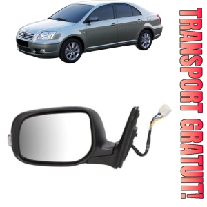 Oglinda Stanga TOYOTA AVENSIS (_T25_) din 2003 - 2008, Auto, Reglaj electric, Completa