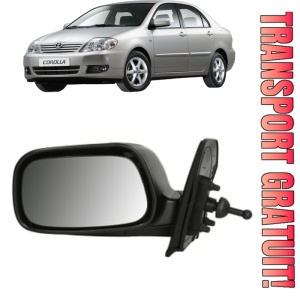 Oglinda Stanga TOYOTA COROLLA Saloon (_E12_) din 2001 - 2008, Auto, Reglaj mecanic, Completa