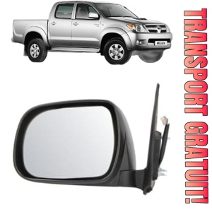 Oglinda Stanga TOYOTA HILUX VII Pickup (_N1_, _N2_, _N3_) din 2004 - 2015, Auto, Reglaj electric, Completa