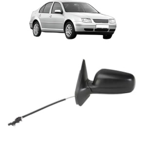 Oglinda Stanga Volkswagen BORA I (1J2) din 1998 - 2013, Auto, Reglaj mecanic, Completa - Img 2