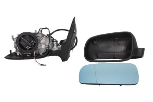 Oglinda Stanga Volkswagen BORA I (1J2) din 1998 - 2013, Auto, Reglaj electric, Completa - Img 3