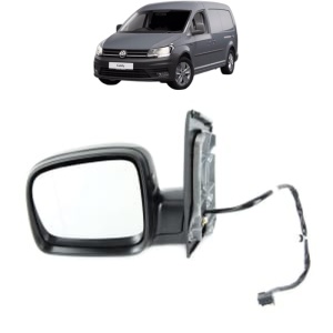 Oglinda Stanga Volkswagen CADDY III Box Body/MPV (2KA, 2KH, 2CA, 2CH) din 2004 - 2015, Auto, Reglaj electric, Completa - Img 2