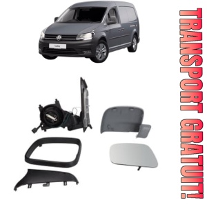 Oglinda Stanga Volkswagen CADDY III Box Body/MPV (2KA, 2KH, 2CA, 2CH) din 2004 - 2015, Auto, Reglaj electric, Completa