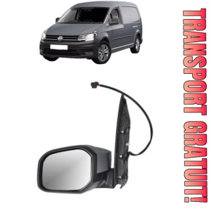 Oglinda Stanga Volkswagen CADDY IV MPV (SAB, SAJ) din 2015 - 2020, Auto, Reglaj electric, Completa