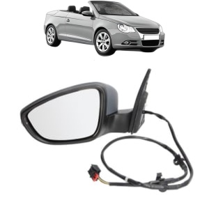 Oglinda Stanga Volkswagen EOS (1F7, 1F8) din 2006 - 2015, Auto, Reglaj electric, Completa - Img 2