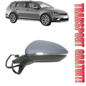 Oglinda Stanga Volkswagen GOLF ALLTRACK VII Variant (BA5, BV5) din 2014 - 2020, Auto, Reglaj electric, Completa