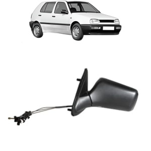 Oglinda Stanga Volkswagen GOLF III (1H1) din 1991 - 1997, Auto, Reglaj mecanic, Completa - Img 2