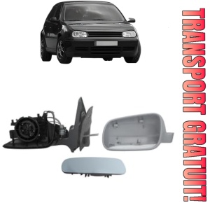 Oglinda Stanga Volkswagen GOLF IV Van (1J1) din 1997 - 2004, Auto, Reglaj mecanic, Completa