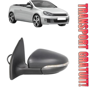 Oglinda Stanga Volkswagen GOLF VI Convertible (517) din 2011 - 2016, Auto, Reglaj electric, Completa