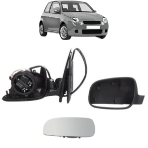 Oglinda Stanga Volkswagen LUPO I (6X1, 6E1) din 1998 - 2005, Auto, Reglaj electric, Completa - Img 2