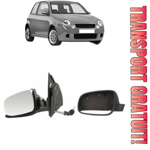 Oglinda Stanga Volkswagen LUPO I (6X1, 6E1) din 1998 - 2005, Auto, Reglaj mecanic, Completa