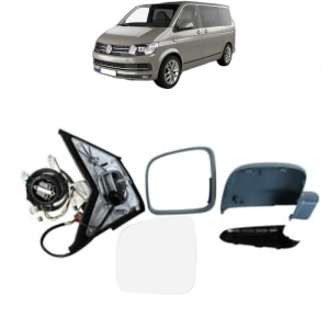 Oglinda Stanga Volkswagen MULTIVAN T5 (7HM, 7HN, 7HF, 7EF, 7EM, 7EN) din 2003 - 2015, Auto, Reglaj electric, Completa - Img 2