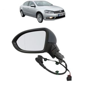 Oglinda Stanga Volkswagen PASSAT B7 (A32, A33) din 2011 - 2020, Auto, Reglaj electric, Completa - Img 2