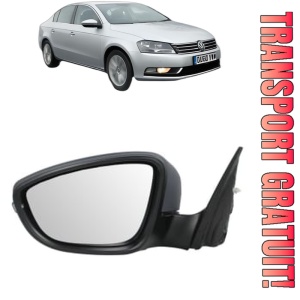 Oglinda Stanga Volkswagen PASSAT B7 (A32, A33) din 2011 - 2020, Auto, Reglaj electric, Completa