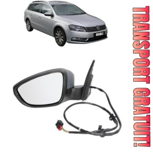 Oglinda Stanga Volkswagen PASSAT B7 Estate Van (365) din 2011 - 2014, Auto, Reglaj electric, Completa