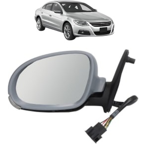 Oglinda Stanga Volkswagen PASSAT CC B6 (357) din 2008 - 2012, Auto, Reglaj electric, Completa - Img 2