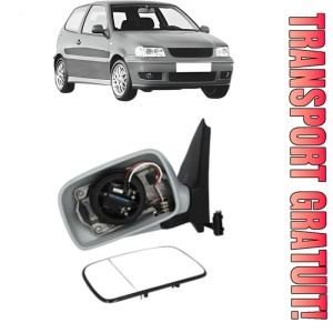 Oglinda Stanga Volkswagen POLO (6N2) din 1999 - 2001, Auto, Reglaj electric, Completa