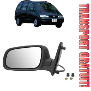 Oglinda Stanga Volkswagen SHARAN Box Body/MPV (7M_) din 1996 - 2010, Auto, Reglaj electric, Completa