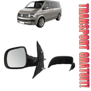 Oglinda Stanga Volkswagen TRANSPORTER T5 Bus (7HB, 7HJ, 7EB, 7EJ) din 2003 - 2015, Auto, Reglaj manual, Completa