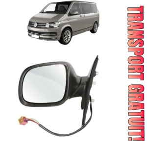 Oglinda Stanga Volkswagen TRANSPORTER T5 Bus (7HB, 7HJ, 7EB, 7EJ) din 2003 - 2015, Auto, Reglaj electric, Completa