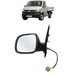 Oglinda Stanga Volkswagen TRANSPORTER T5 Platform/Chassis (7JD, 7JE, 7JL, 7JY, 7JZ, 7F din 2003 - 2015, Auto, Reglaj electric, Completa - Img 2