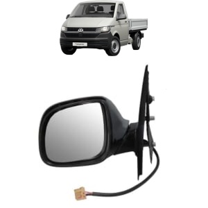 Oglinda Stanga Volkswagen TRANSPORTER T5 Platform/Chassis (7JD, 7JE, 7JL, 7JY, 7JZ, 7F din 2003 - 2015, Auto, Reglaj electric, Completa - Img 2