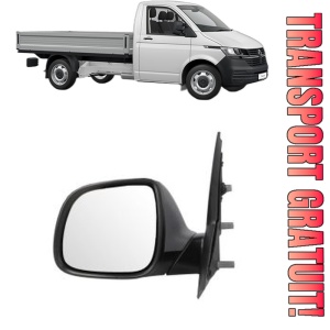 Oglinda Stanga Volkswagen TRANSPORTER T6 Platform/Chassis (SFD, SFE, SFL, SFZ, SJD, SJ din 2015 - 2024, Auto, Reglaj manual, Completa