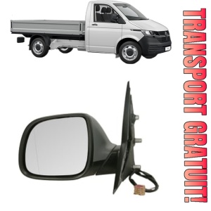 Oglinda Stanga Volkswagen TRANSPORTER T6 Platform/Chassis (SFD, SFE, SFL, SFZ, SJD, SJ din 2015 - 2024, Auto, Reglaj electric, Completa
