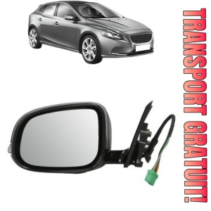 Oglinda Stanga VOLVO V40 Hatchback (525) din 2012 - 2019, Auto, Reglaj electric, Completa