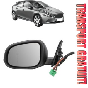 Oglinda Stanga VOLVO V40 Hatchback (525) din 2012 - 2019, Auto, Reglaj electric, Completa