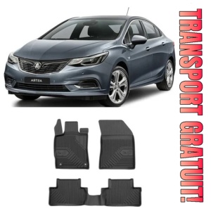Opel Astra L Din 2021 - Prezent, Break , Set Covorase Auto Tip Tavita Premium 3D, din cauciuc