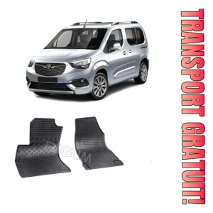 Opel Combo D, Van, fabricat din 2012 - 12.2017, 2 Locuri, set covorase auto dedicate, din cauciuc 100% Premium