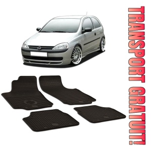 Opel Corsa C (2000-2006) Set 4 covorase auto cauciuc Urban Line