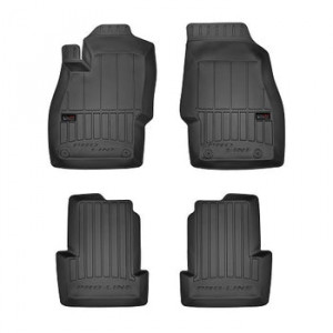 Opel Corsa D, Hatchback, Din 2006 - 11.2014 , Set Covorase Auto Tip Tavita Premium 3D, din cauciuc accesorii pentru autoturismul tau - masina v175574