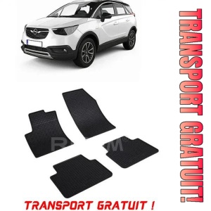 Opel Crossland X, Suv, fabricat din 06.2017 - Prezent, set covorase auto dedicate, din cauciuc 100% Premium - Transport Gratuit