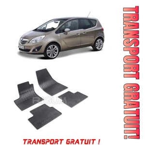Opel MerIVa B, Van, fabricat din 03.2010 - 06.2017, set covorase auto dedicate, din cauciuc 100% Premium - Transport Gratuit