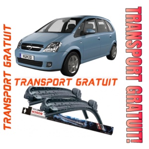 Opel MerIVa Set 2 stergatoare parbriz Bosch Bosch Aerotwin compatibile cu Opel MerIVa 2003-2010 (60 cm / 55 cm)
