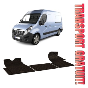 Opel Movano (2010-) Set 3 covorase auto cauciuc Urban Line