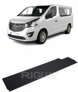 Opel Vivaro B, Van, fabricat din 09.2014 - 02.2019, Rand 3, set covorase auto dedicate, din cauciuc 100% Premium accesorii pentru autoturismul tau - masina v160746