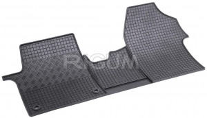 Opel Vivaro C, Van, fabricat din 03.2019 - Prezent, 2-3 Locuri, Transport Marfa, set covorase auto dedicate, din cauciuc 100% Premium accesorii pentru autoturismul tau - masina v156893