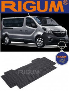 Opel Vivaro C, Van, fabricat din 03.2019 - Prezent, Rand 2, Masina Are 5 Locuri, set covorase auto dedicate, din cauciuc 100% Premium accesorii pentru autoturismul tau - masina v157002