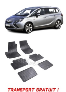 Opel Zafira B, Van, fabricat din 05.2005 - 2014, 7 Locuri, set covorase auto dedicate, din cauciuc 100% Premium - Transport Gratuit accesorii pentru autoturismul tau - masina v38457