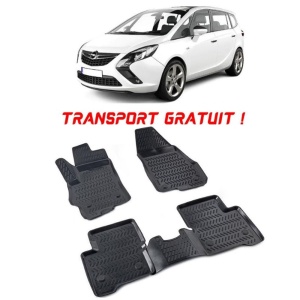 Opel Zafira Tourer C 2011-2019 Set 4 covorase auto din cauciuc tip tavita premium line 3D - Transport Gratuit! accesorii pentru autoturismul tau - masina v48564