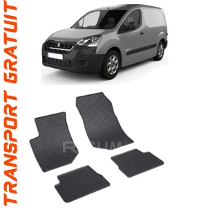 Peugeot 2008 fabricat din 2019 - Prezent, set covorase auto dedicate, din cauciuc 100% Premium accesorii pentru autoturismul tau - masina v157105