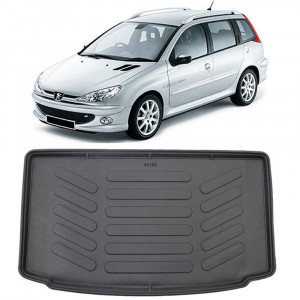 Peugeot 206 1999- Tavita cauciuc pentru protectie portbagaj accesorii pentru autoturismul tau - masina v226386